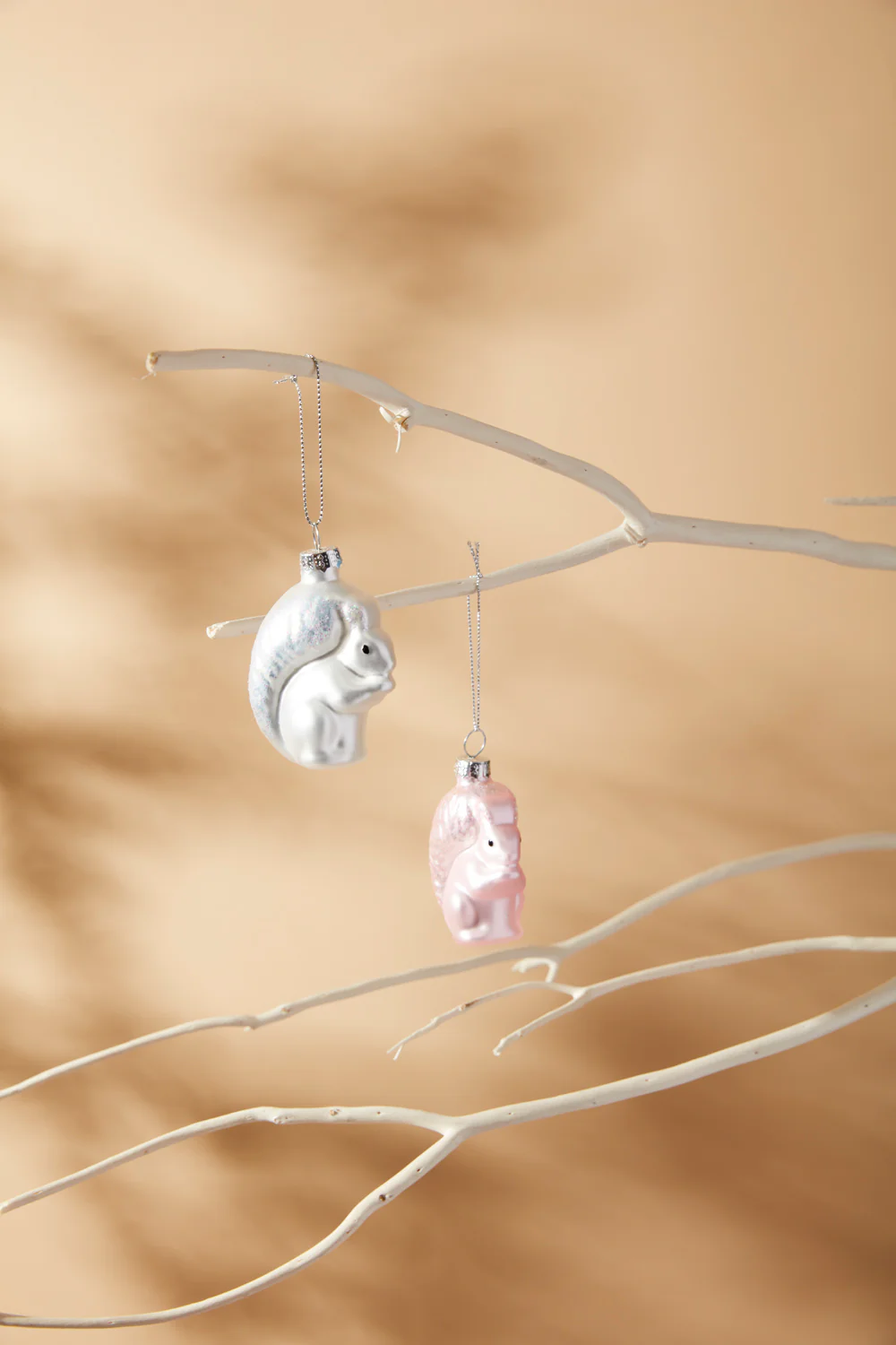 Metallic Squirrel Ornament Set of 8 By Accent Decor - Image 3