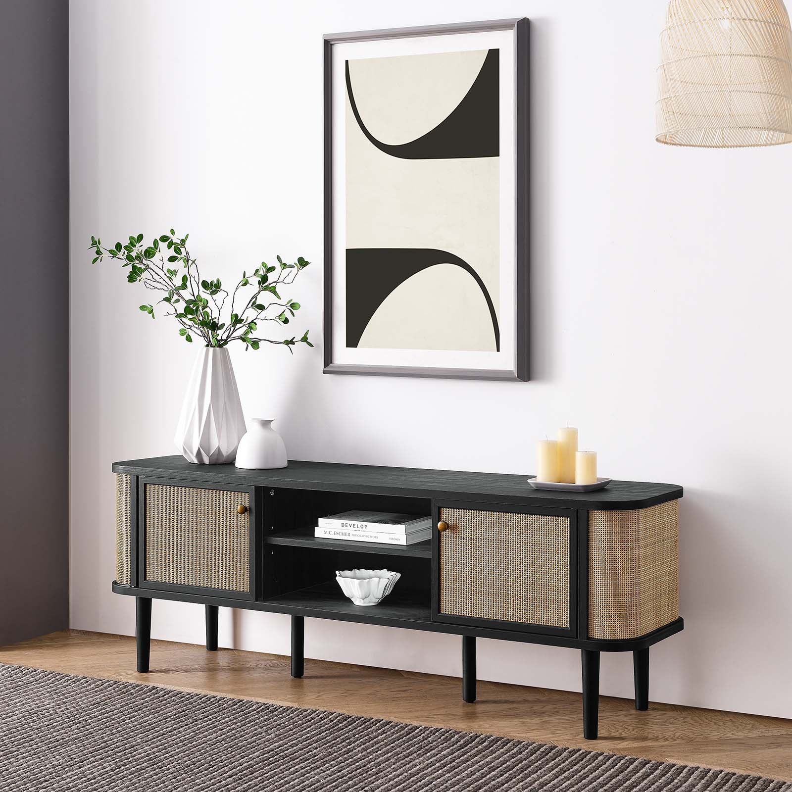 Miramar 60'' Wood TV Stand By Modway - EEI-6260