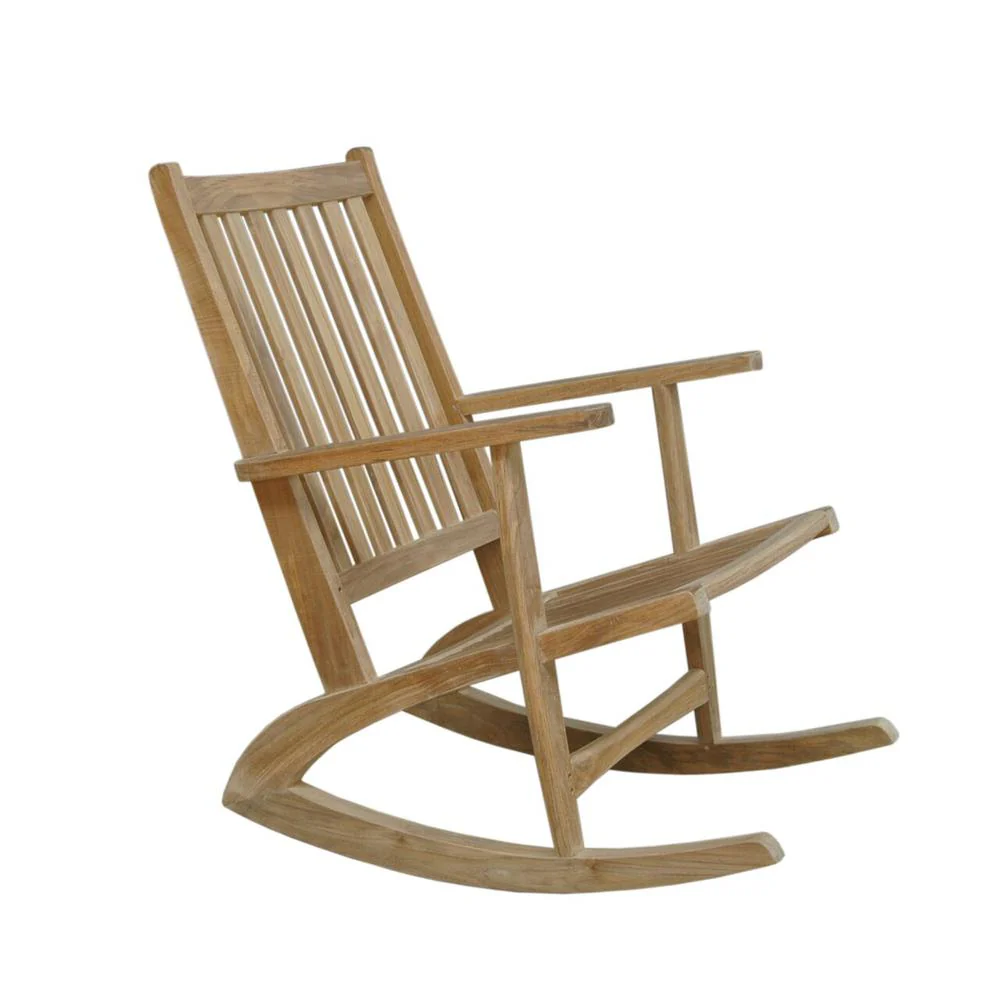 Modern Rocking Armchair By Anderson Teak