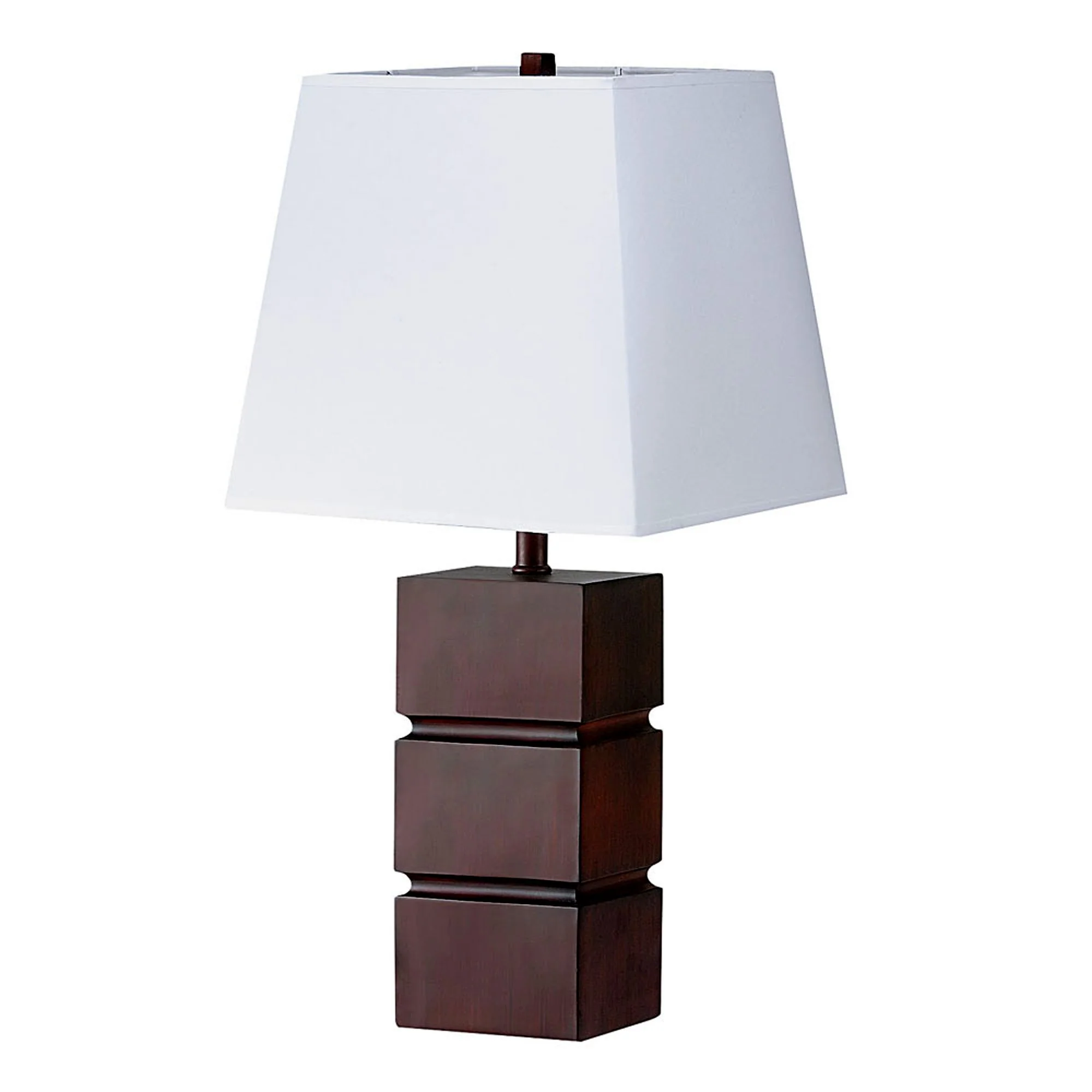 Modern Wooden Stack Table Lamp By Homeroots