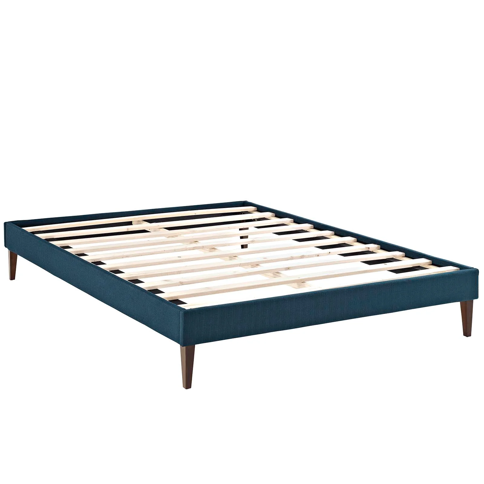Modway Sharon Fabric Full Bed Frame with Squared Tapered Legs - Image 3