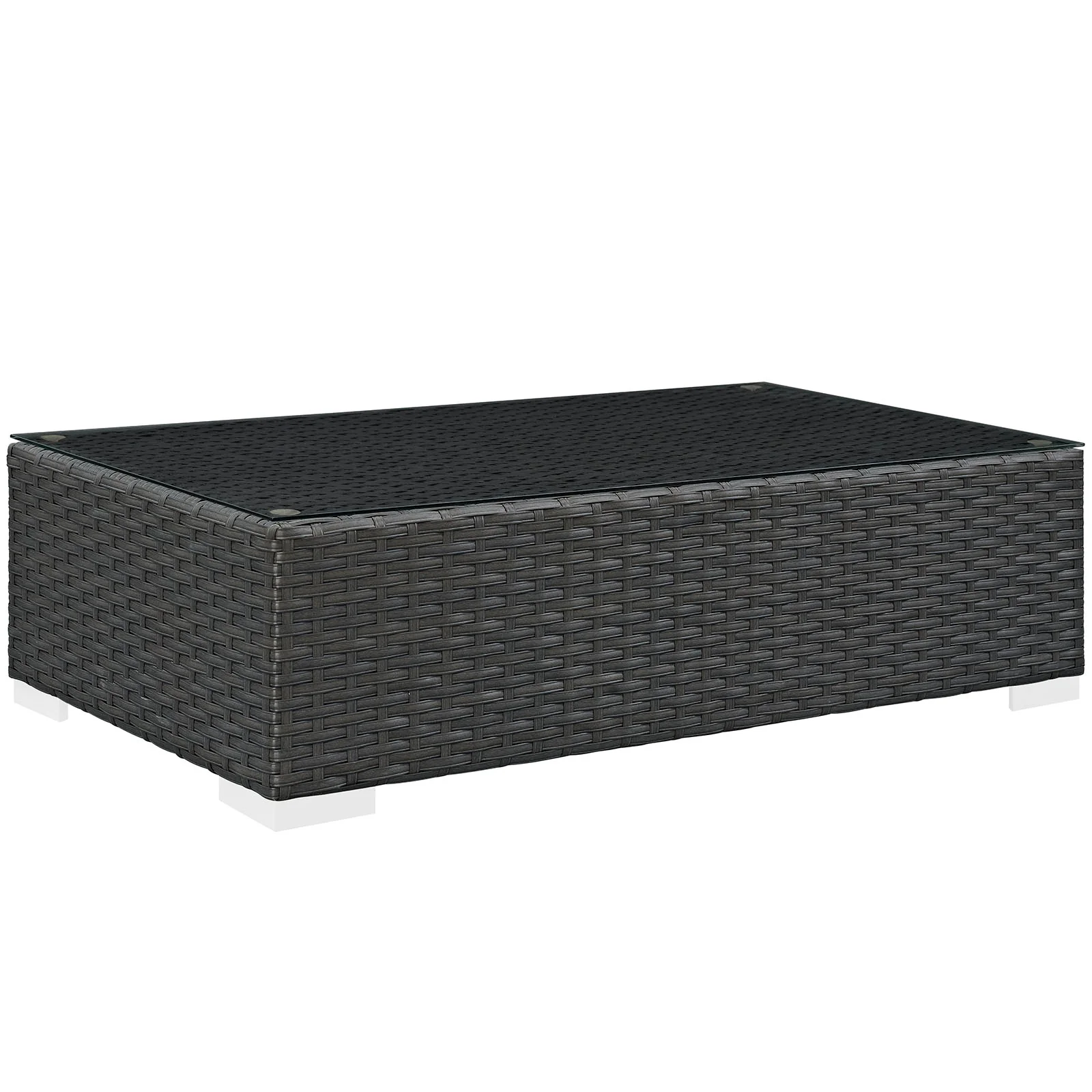 Modway Sojourn 8 Piece Outdoor Patio Sunbrella® Sectional Set - Image 6