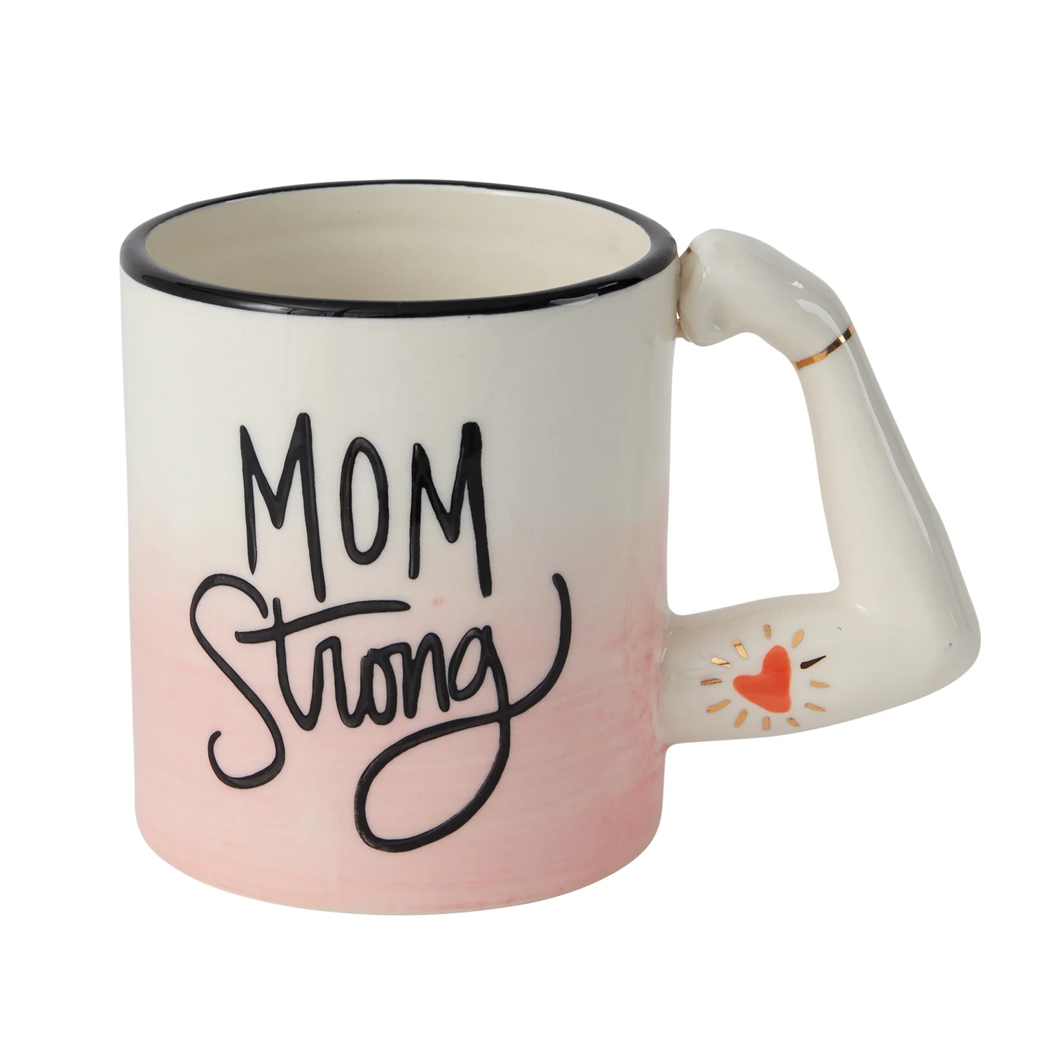 Mom Strong Mug Set of 4 By Accent Decor - Image 2
