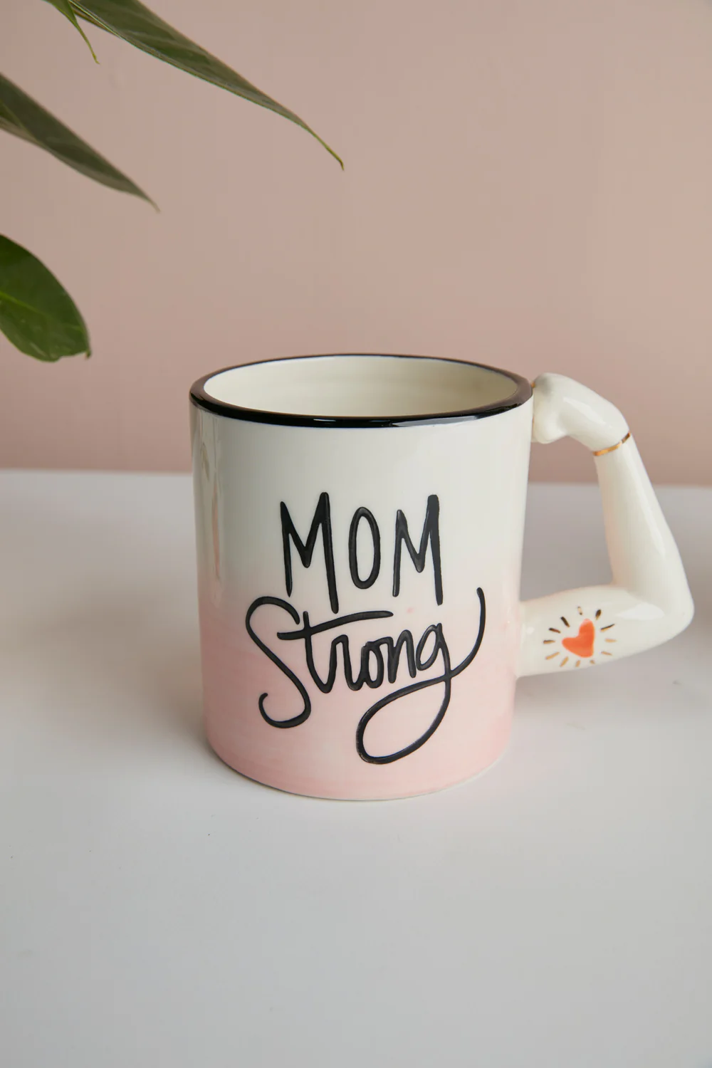 Mom Strong Mug Set of 4 By Accent Decor - Image 4