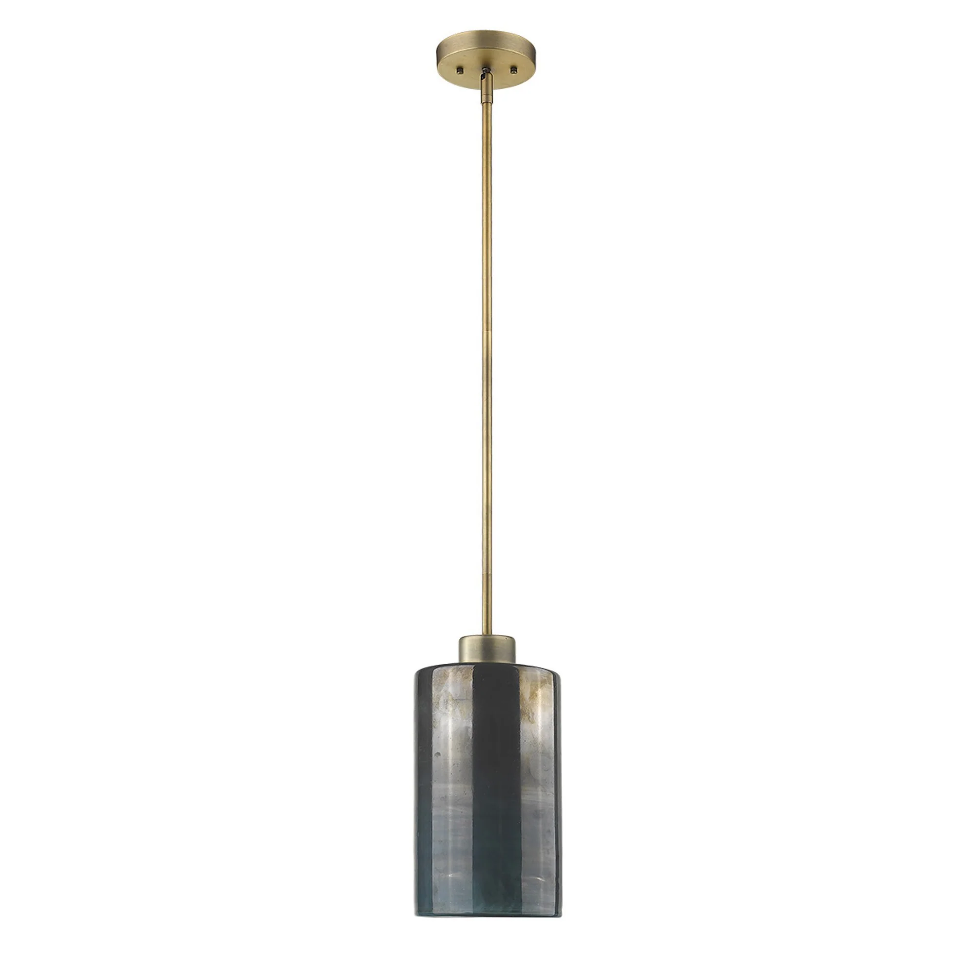 Monet 1-Light Brass Pendant By Homeroots