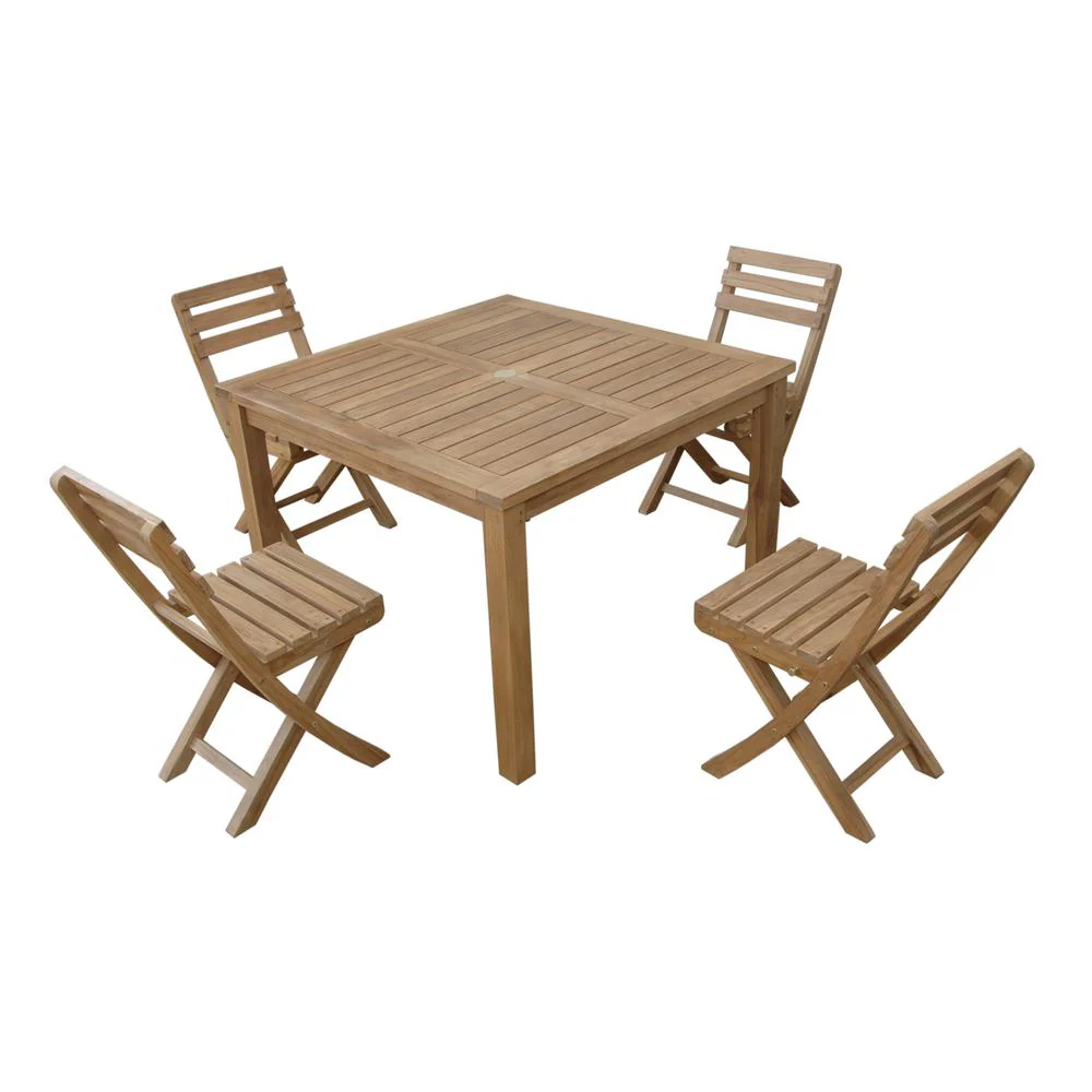 Montage Alabama 5- Pices Dining Set By Anderson Teak