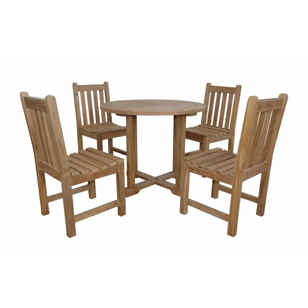 Montage Braxton 5- Pices Dining Set C By Anderson Teak