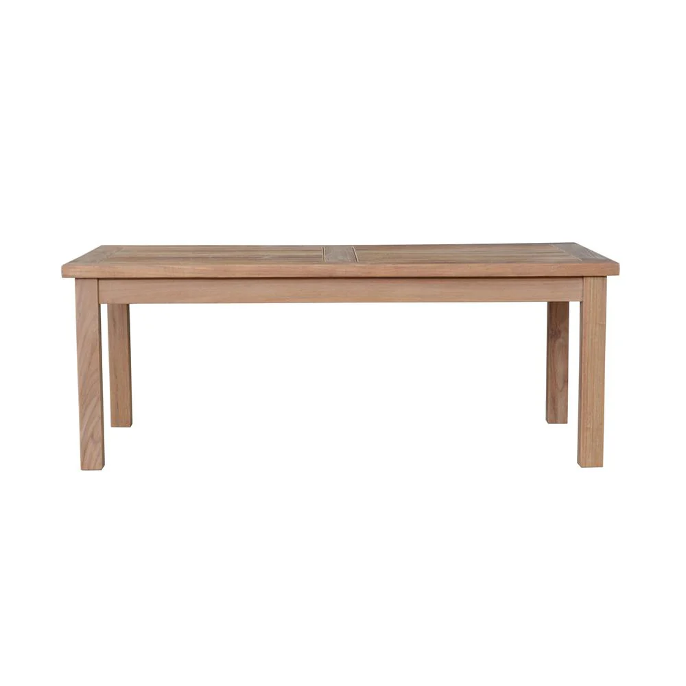 Montage Coffee Table 48"W 24"D 18"H By Anderson Teak - Image 3