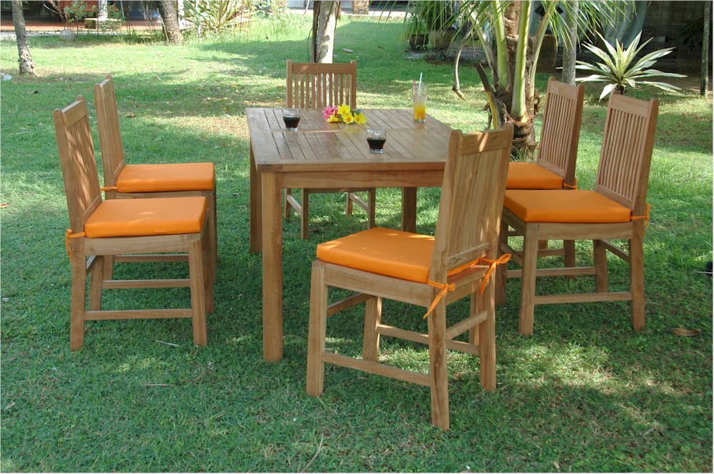 Montage Saratoga 7-Pieces Dining Set By Anderson Teak