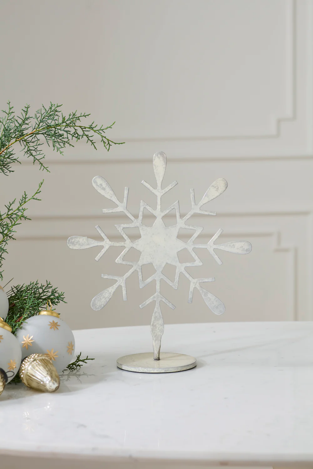 Moonlit Snowflake Stand Set of 2 By Accent Decor - Image 6