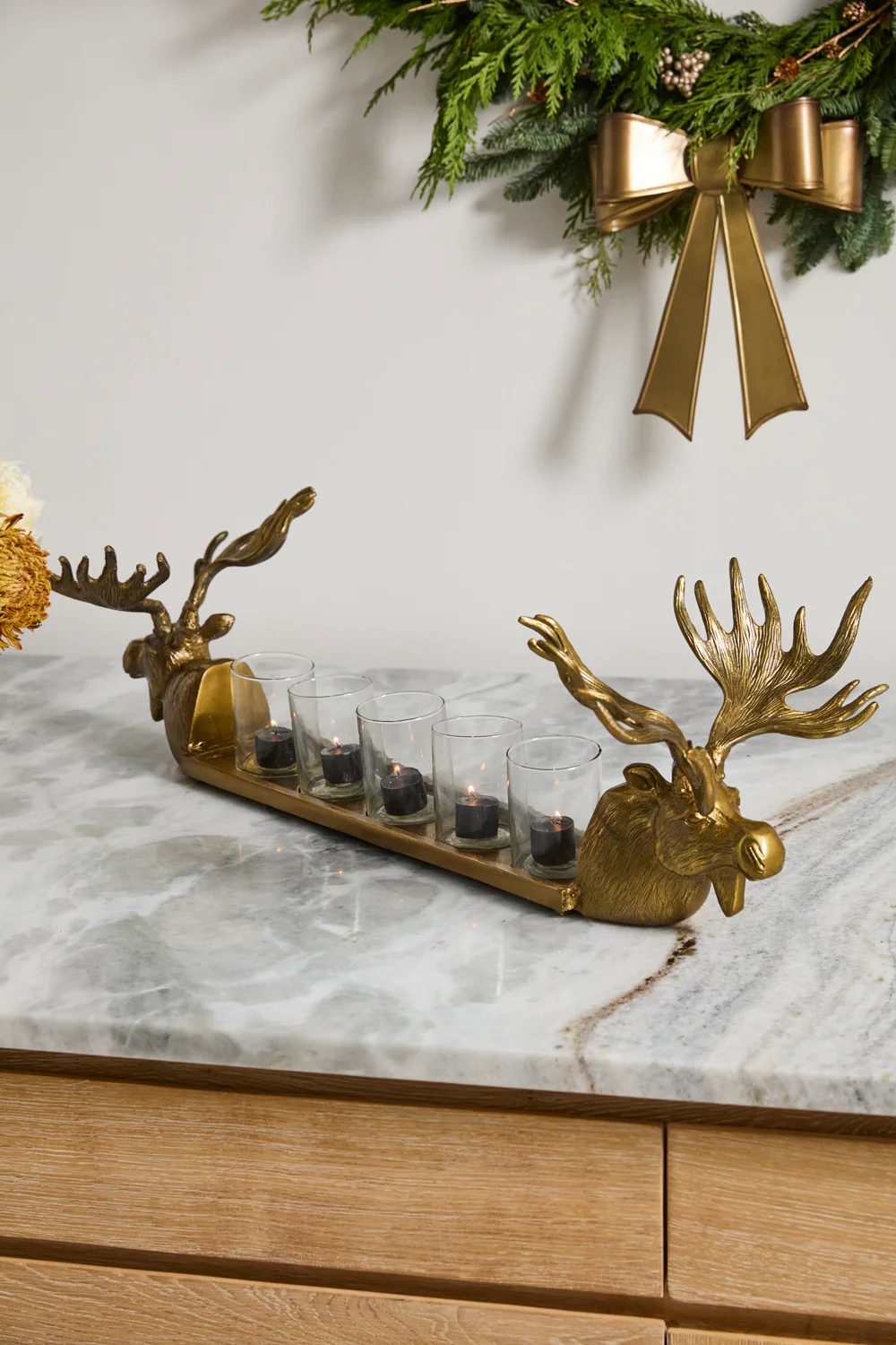 Moose Candleholder By Accent Decor - Image 3