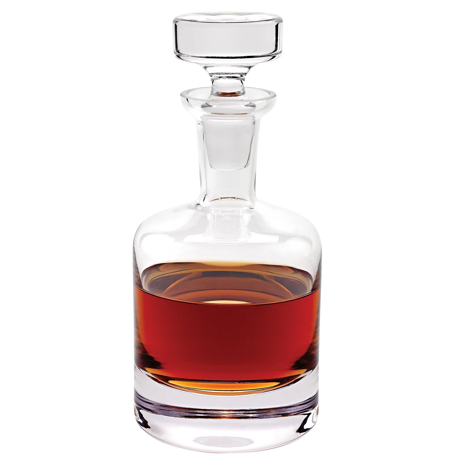 Mouth Blown European Crystal Decanter 28 Oz By Homeroots