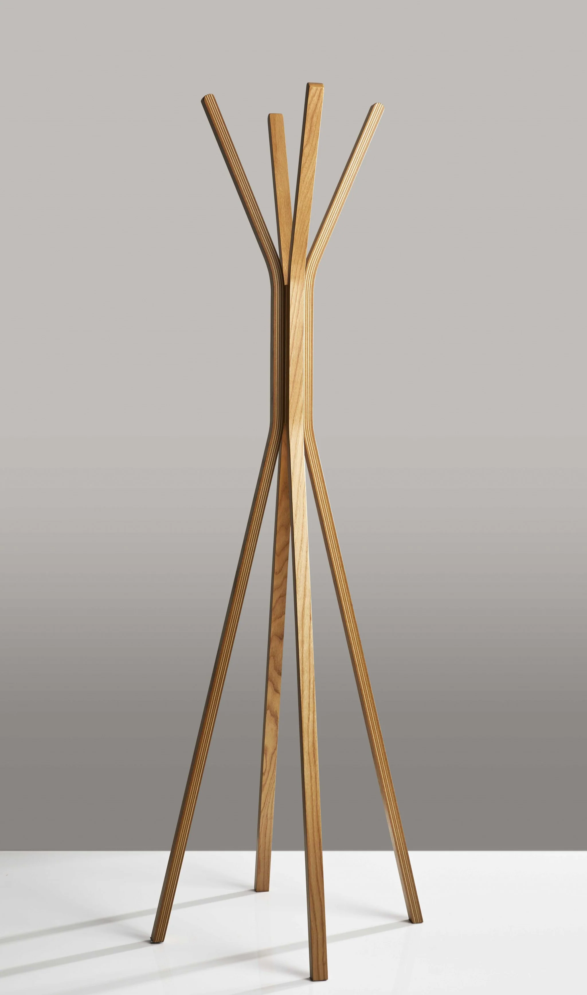 Natural Coat Rack By Homeroots - Image 3