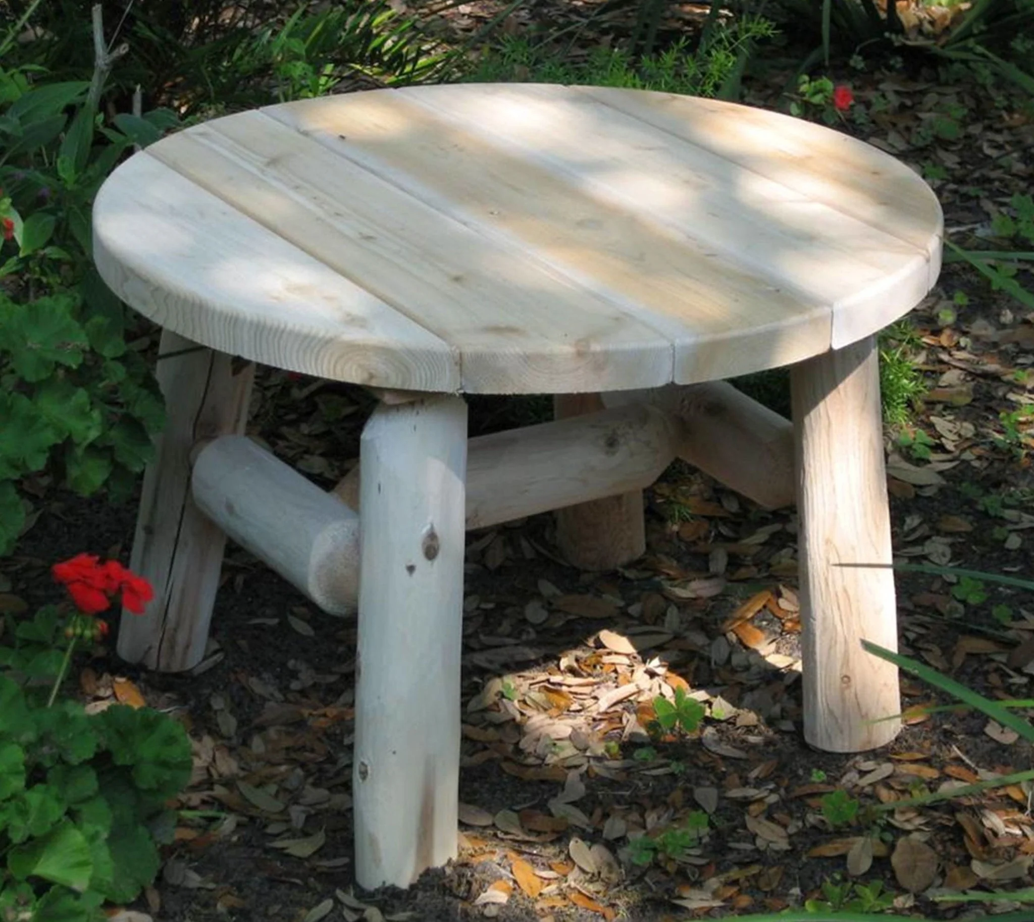 Natural Wood Coffee Table By Homeroots