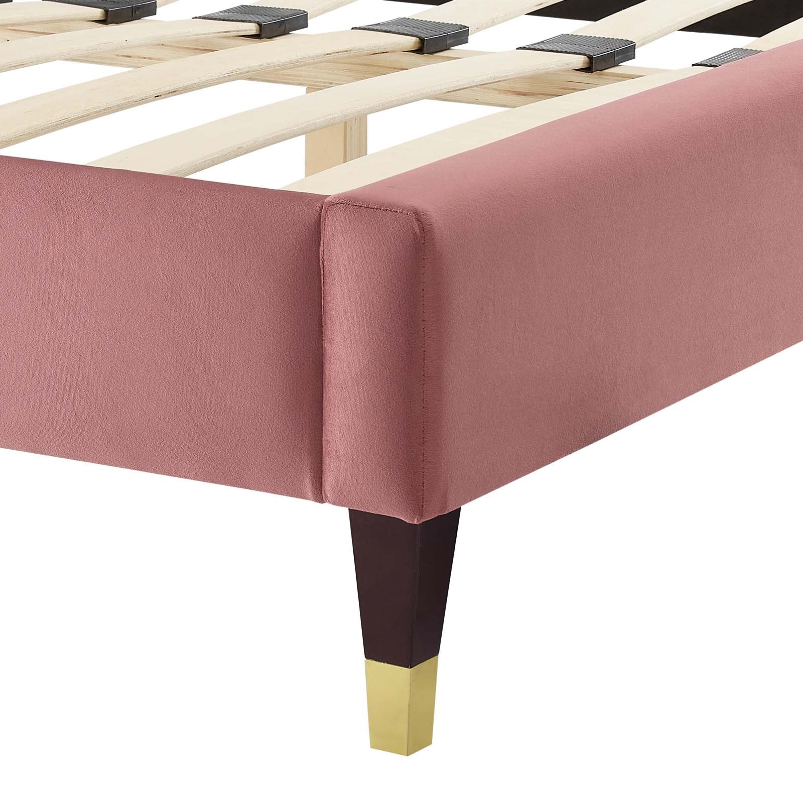 Neena Performance Velvet King Bed By Modway - MOD-6840 - Image 19