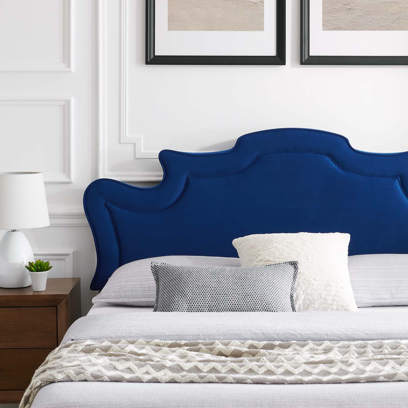 Neena Performance Velvet King Bed By Modway - MOD-6845 - Image 24