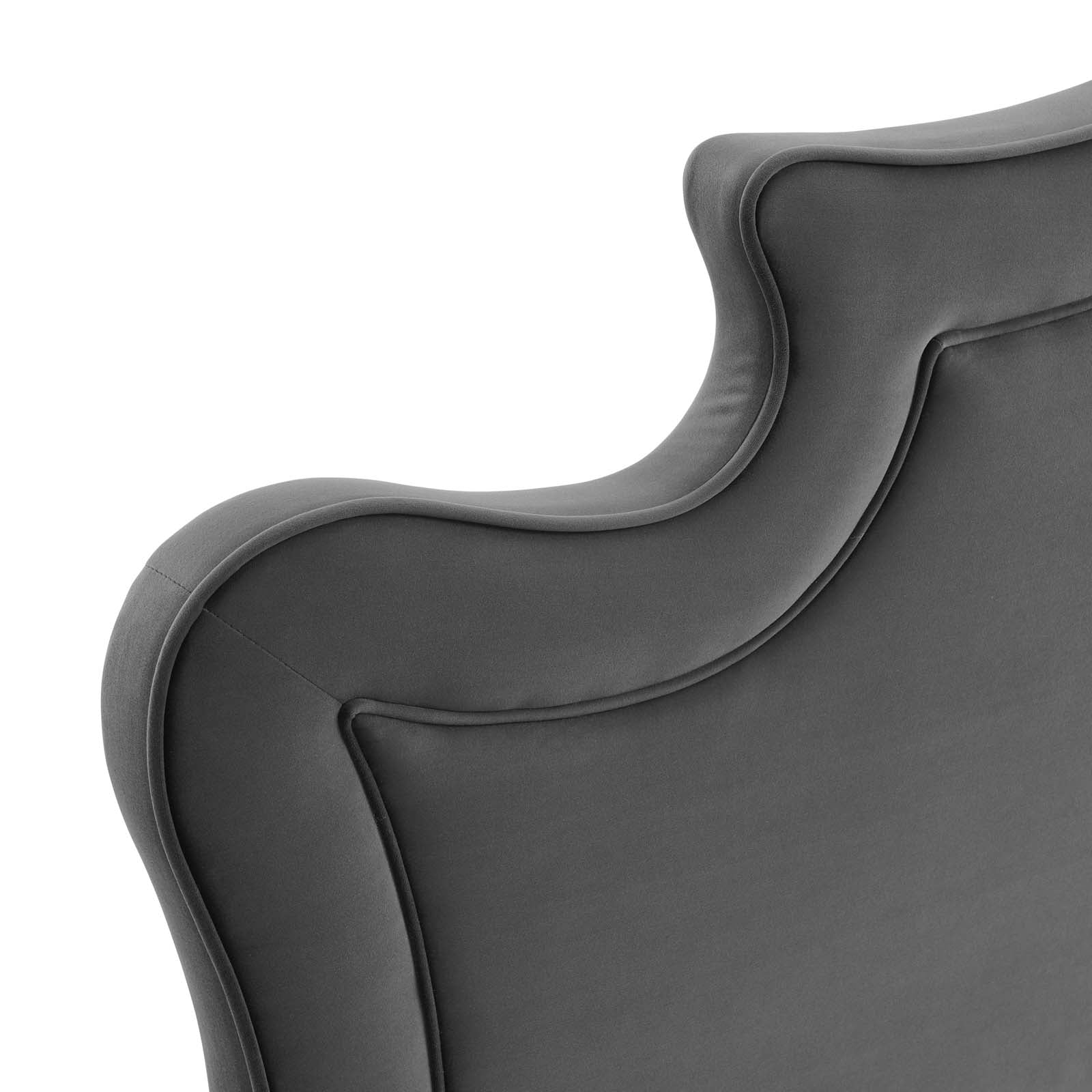 Neena Performance Velvet Twin Bed By Modway - MOD-6790 - Image 9