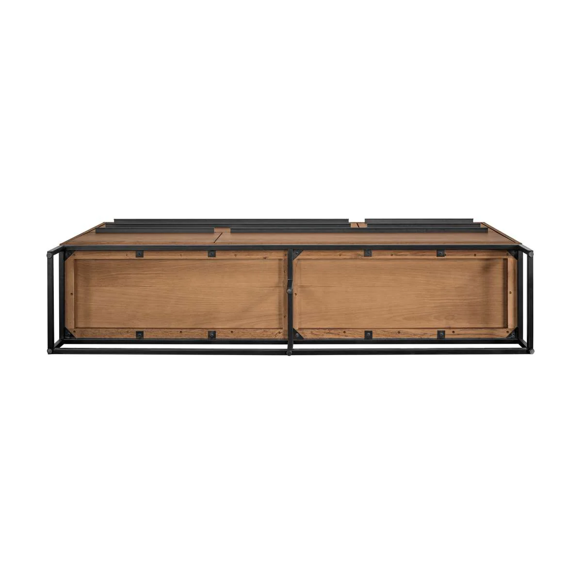 Nevada Rustic 2 piece set with Dining Table and Sideboard in Balsamico By Armen Living - Image 6