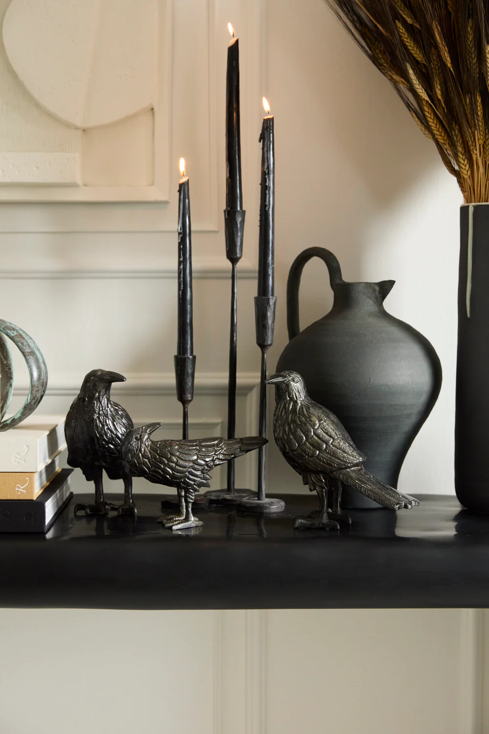 Nevermore Figurine Set of 4 By Accent Decor - Image 4