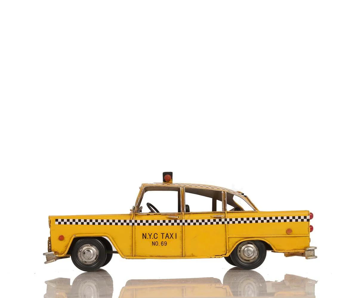 New York Taxi Sculpture By Homeroots