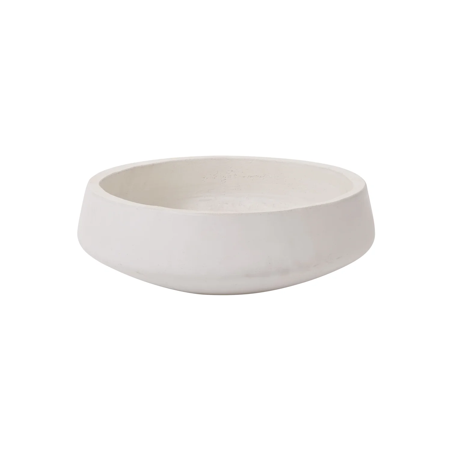 Newport White Low Bowl Set of 2 By Accent Decor - Image 7