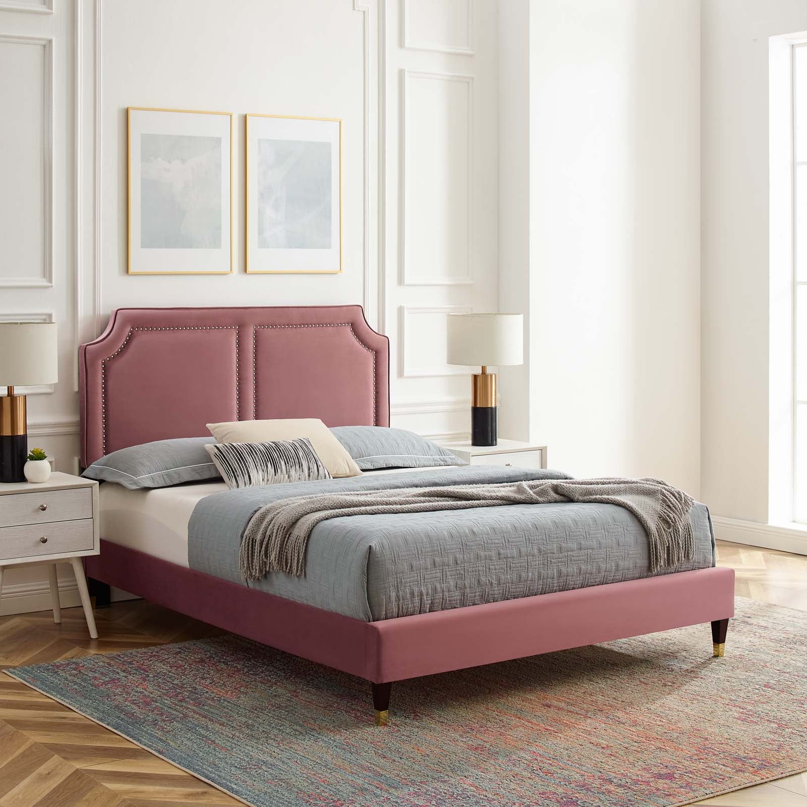 Novi Performance Velvet Full Bed By Modway - MOD-6808 - Image 15