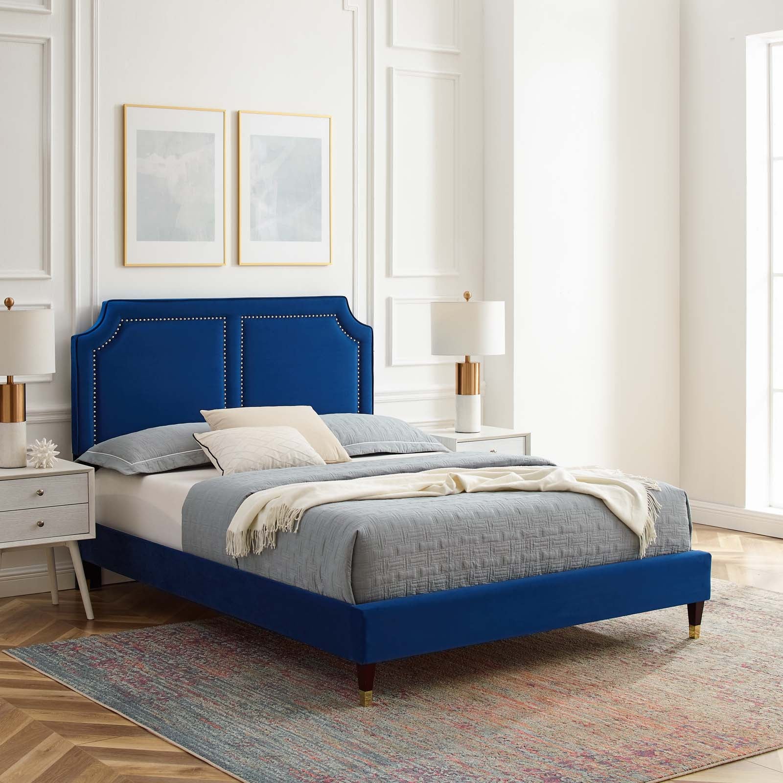 Novi Performance Velvet Full Bed By Modway - MOD-6808 - Image 26
