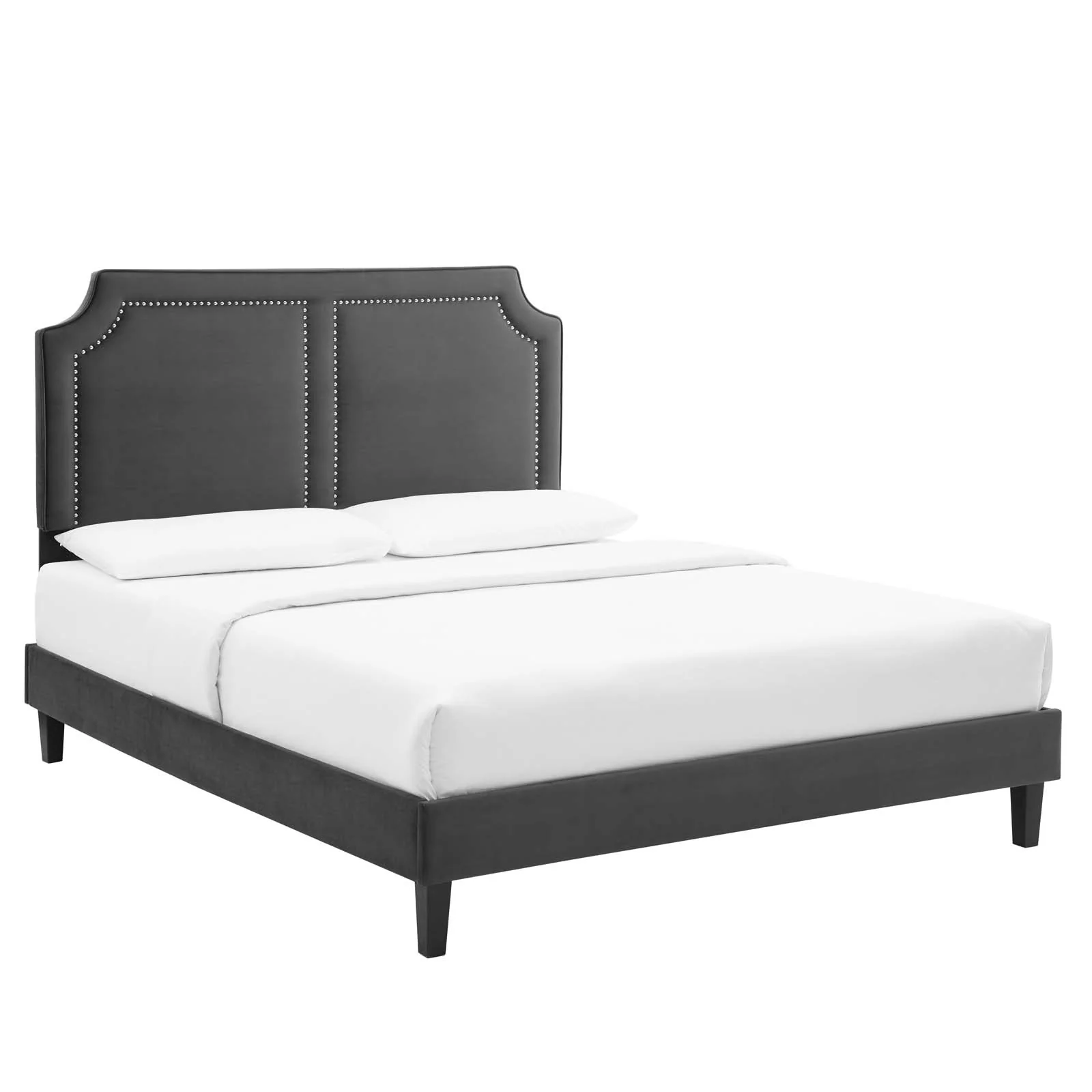 Novi Performance Velvet King Bed By Modway - MOD-6843 - Image 2