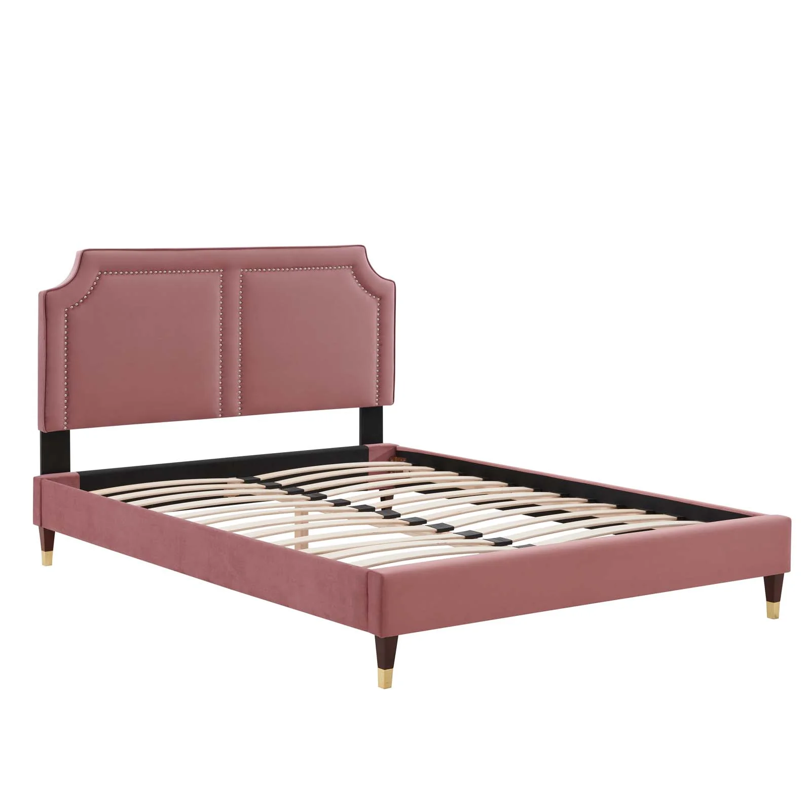 Novi Performance Velvet Queen Bed By Modway - MOD-6823 - Image 16