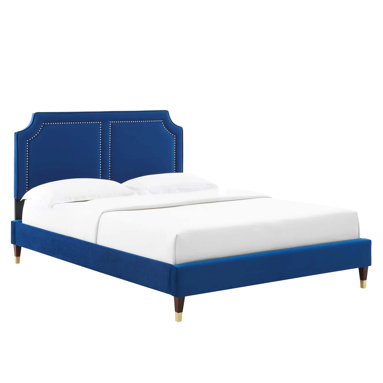 Novi Performance Velvet Queen Bed By Modway - MOD-6823 - Image 24