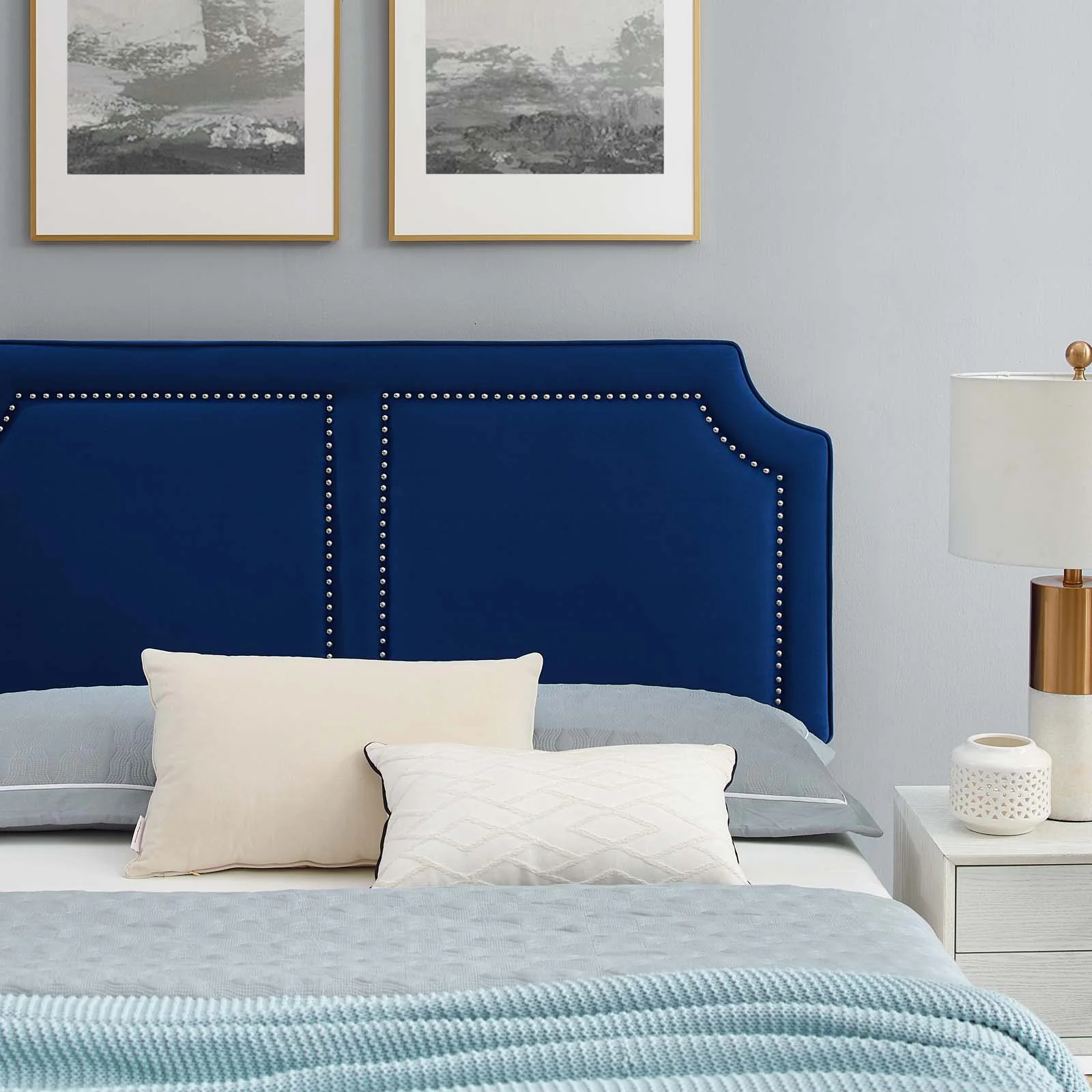 Novi Performance Velvet Queen Bed By Modway - MOD-6828 - Image 25