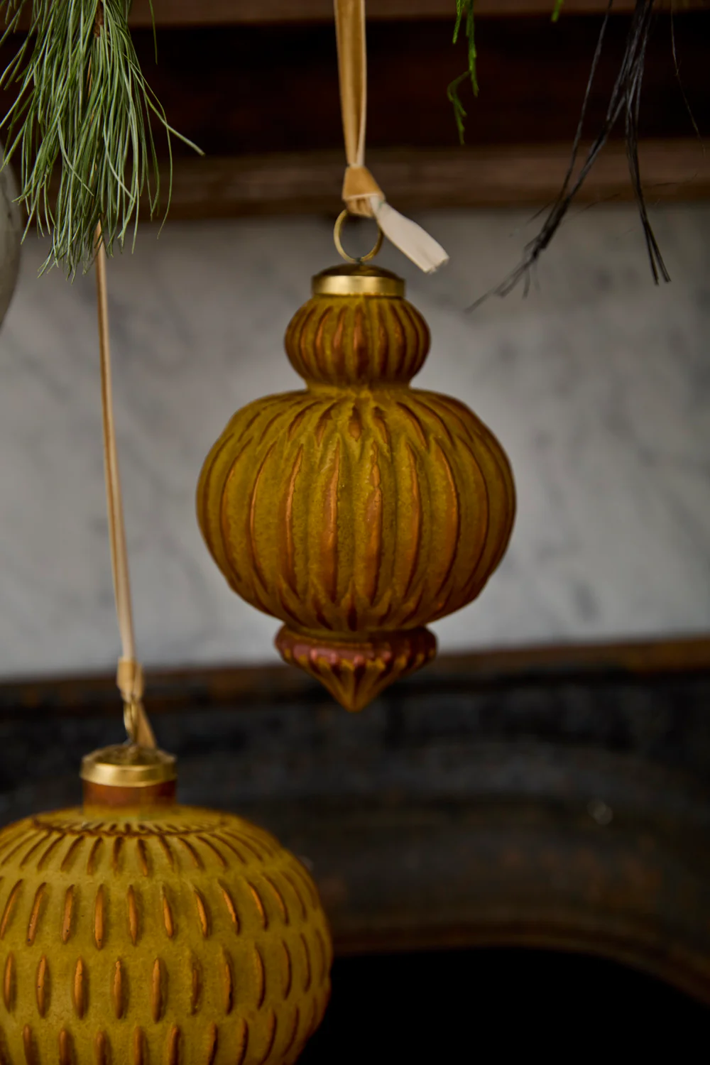 Nutmeg Ornament Set of 8 By Accent Decor - Image 4