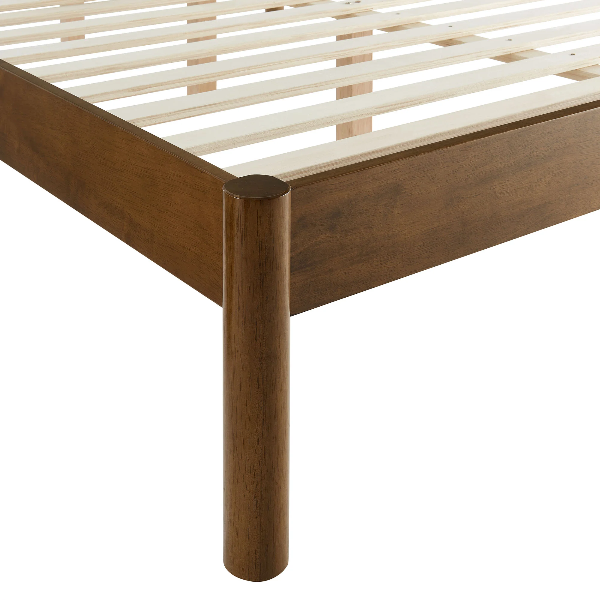 Olea Channel Tufted Boucle Solid Wood Queen Platform Bed by Modway - Image 14