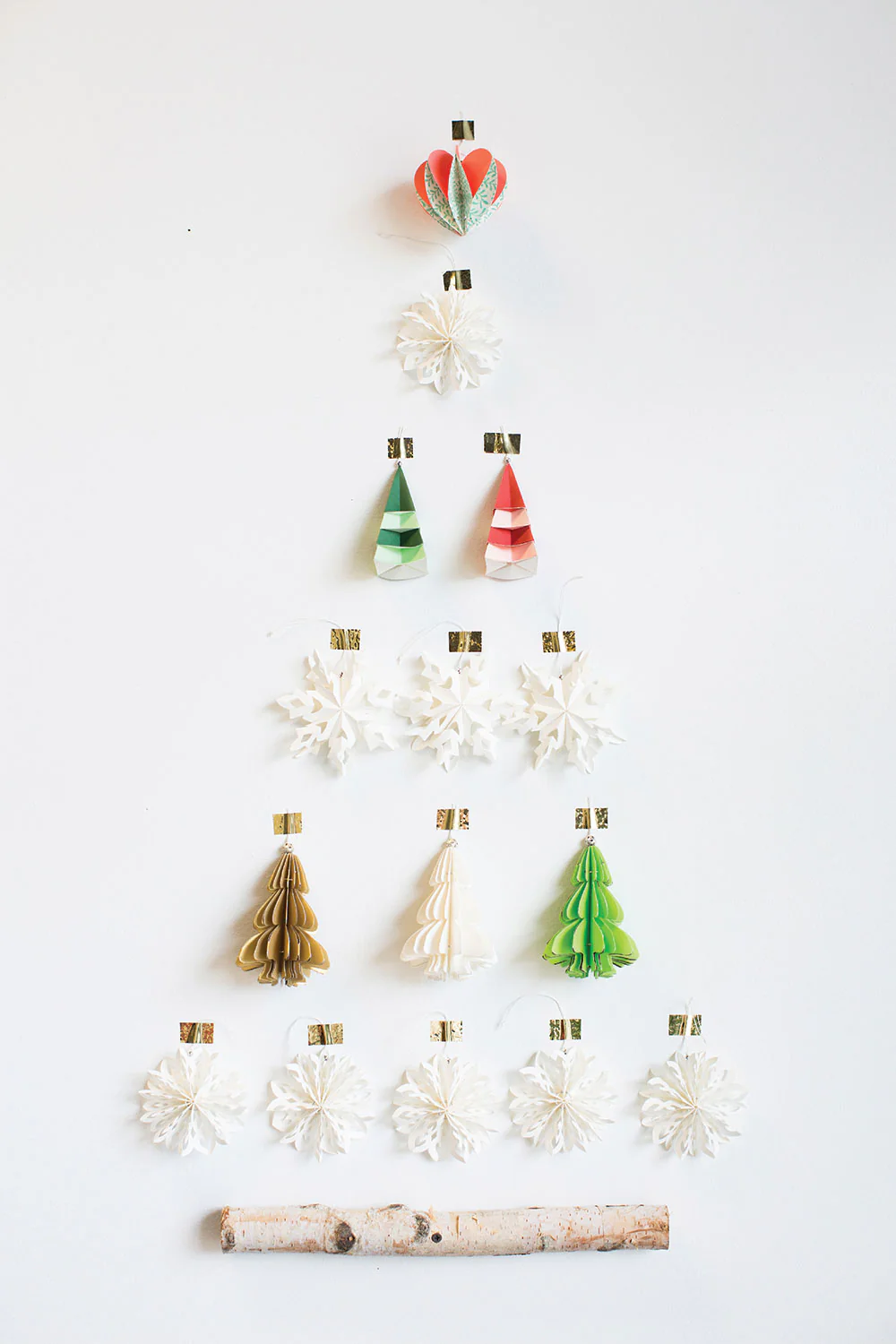 Origami Ornament Set of 8 By Accent Decor