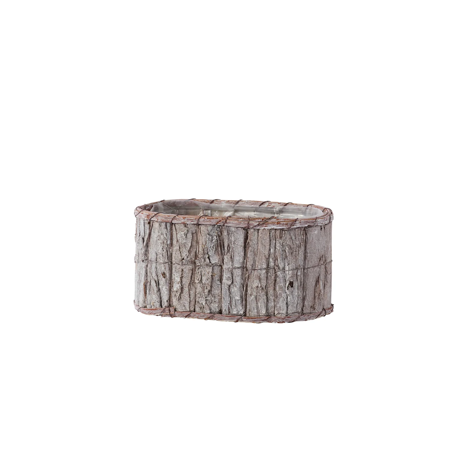 Oval Bark Basket Set of 4 By Accent Decor - Image 2