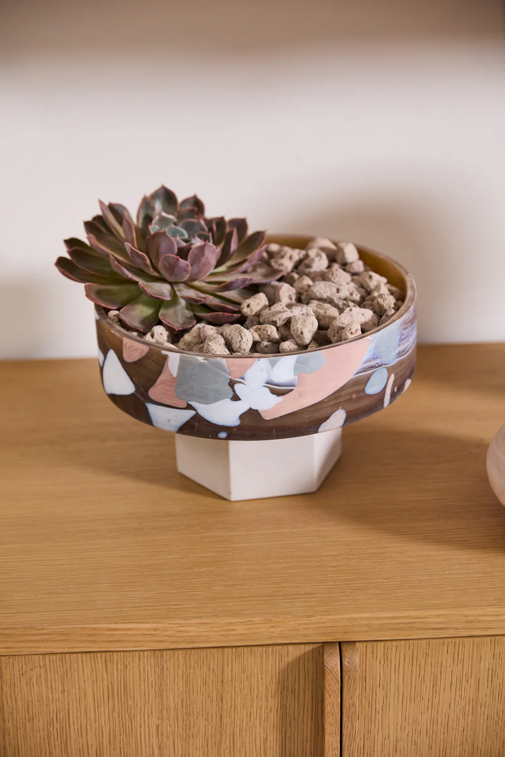 Palladin Footed Bowl By Accent Decor - Image 4