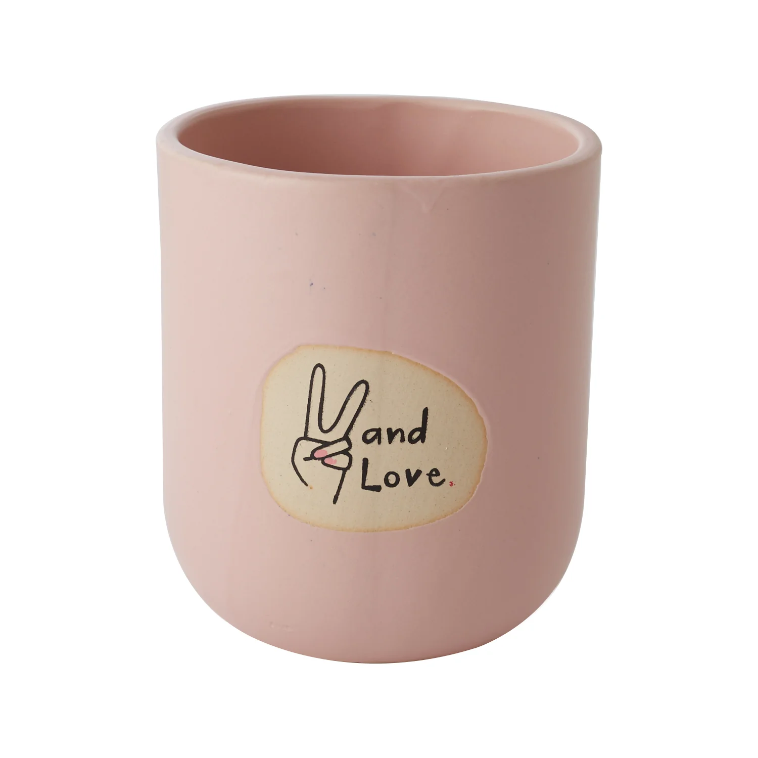 Peace and Love Pot Set of 8 By Accent Decor - Image 9