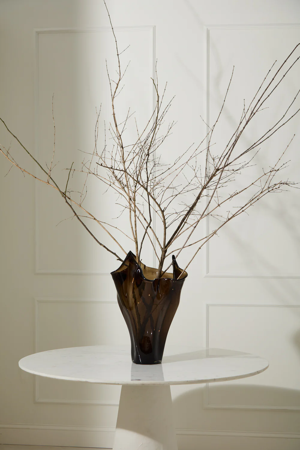 Peaked Glass Vase By Accent Decor - Image 8