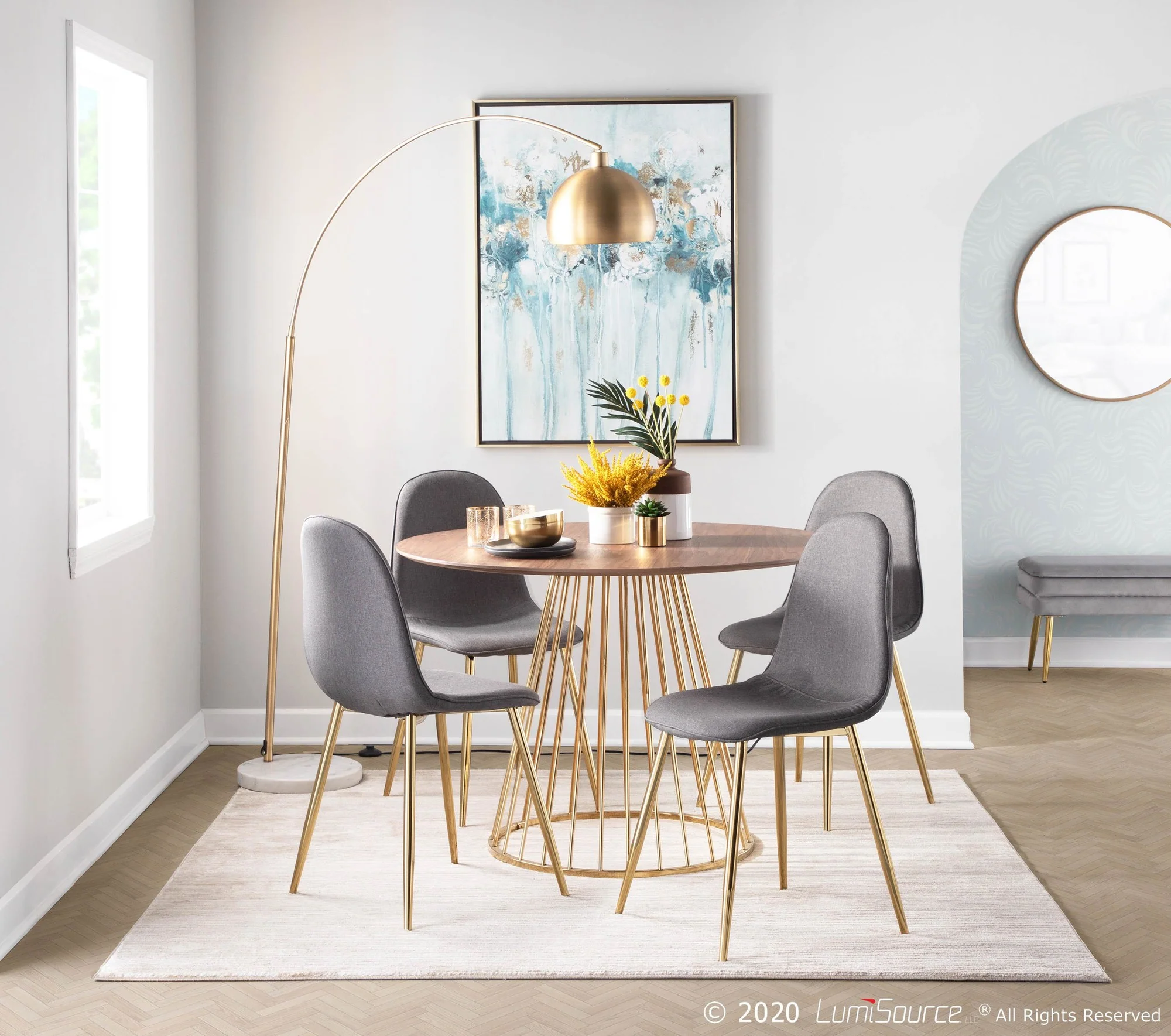 Pebble Chair - Set of 2 By LumiSource - CH-PEBBLE AUCHAR2