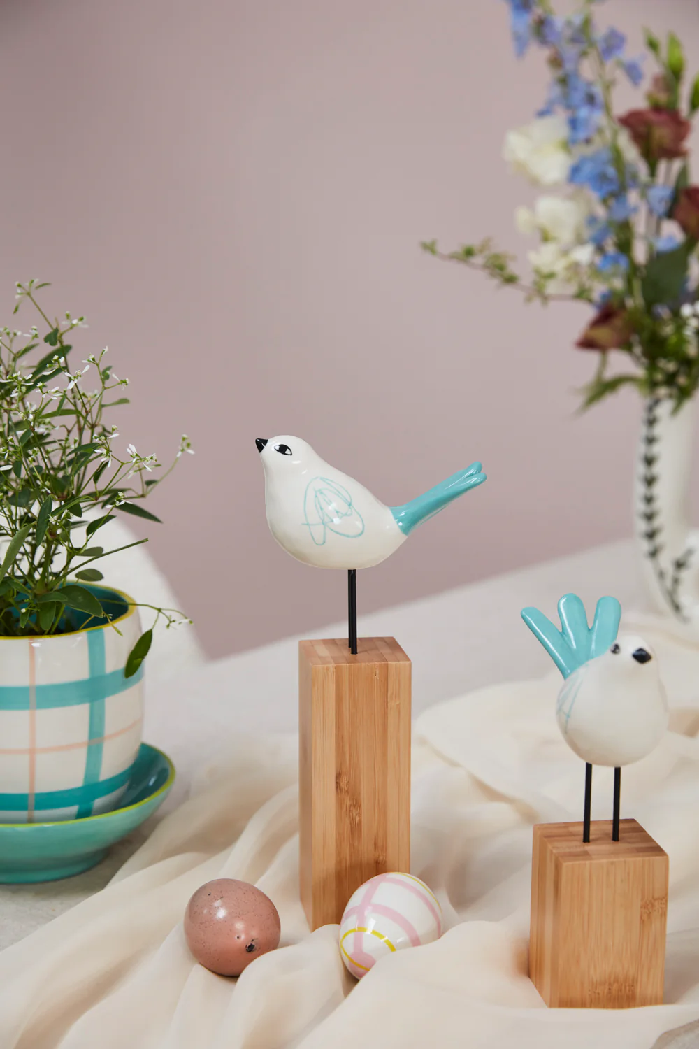 Pennley Bird Figurine Set of 4 By Accent Decor - Image 6
