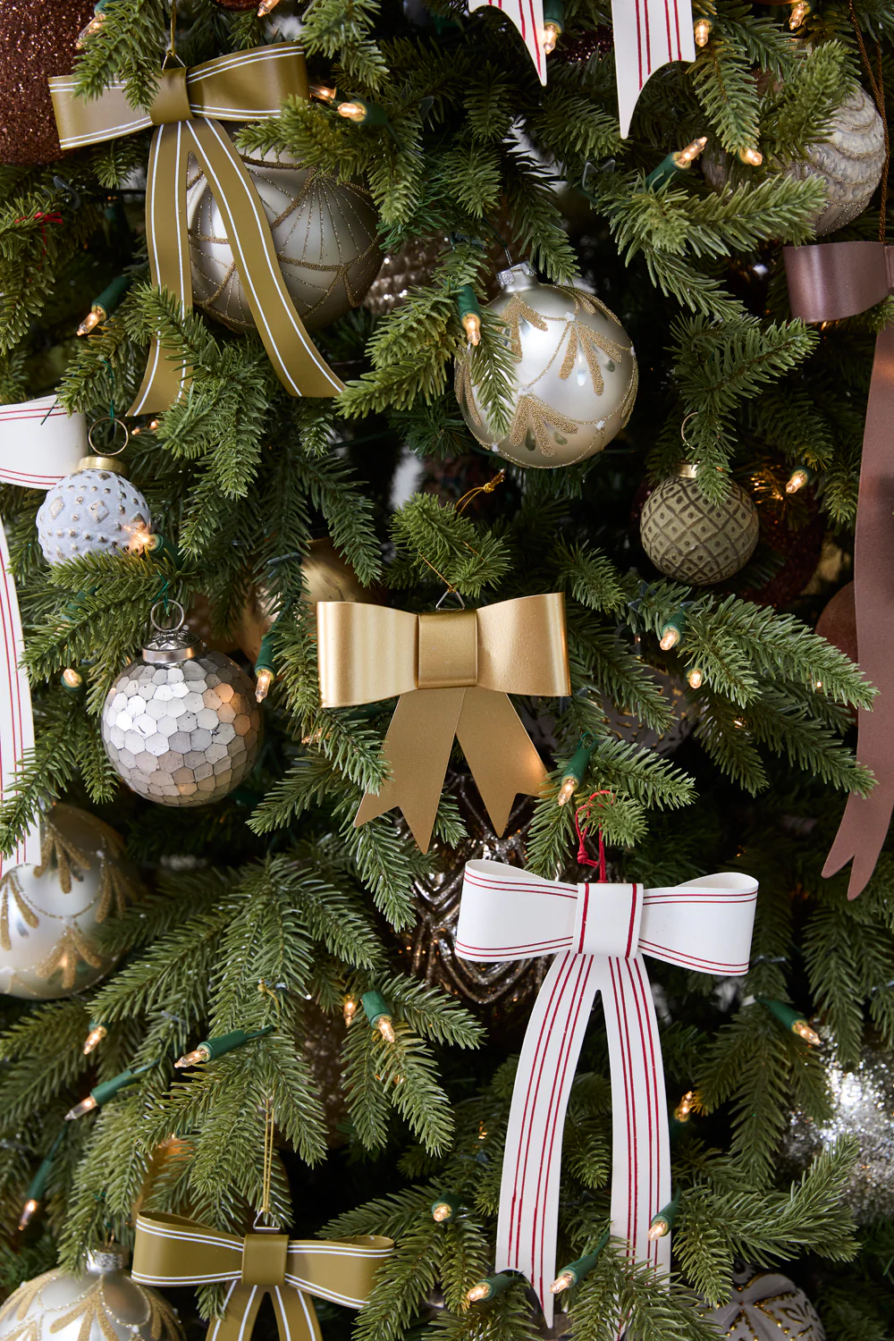 Perfect Bow Ornament Set of 8 By Accent Decor - Image 4
