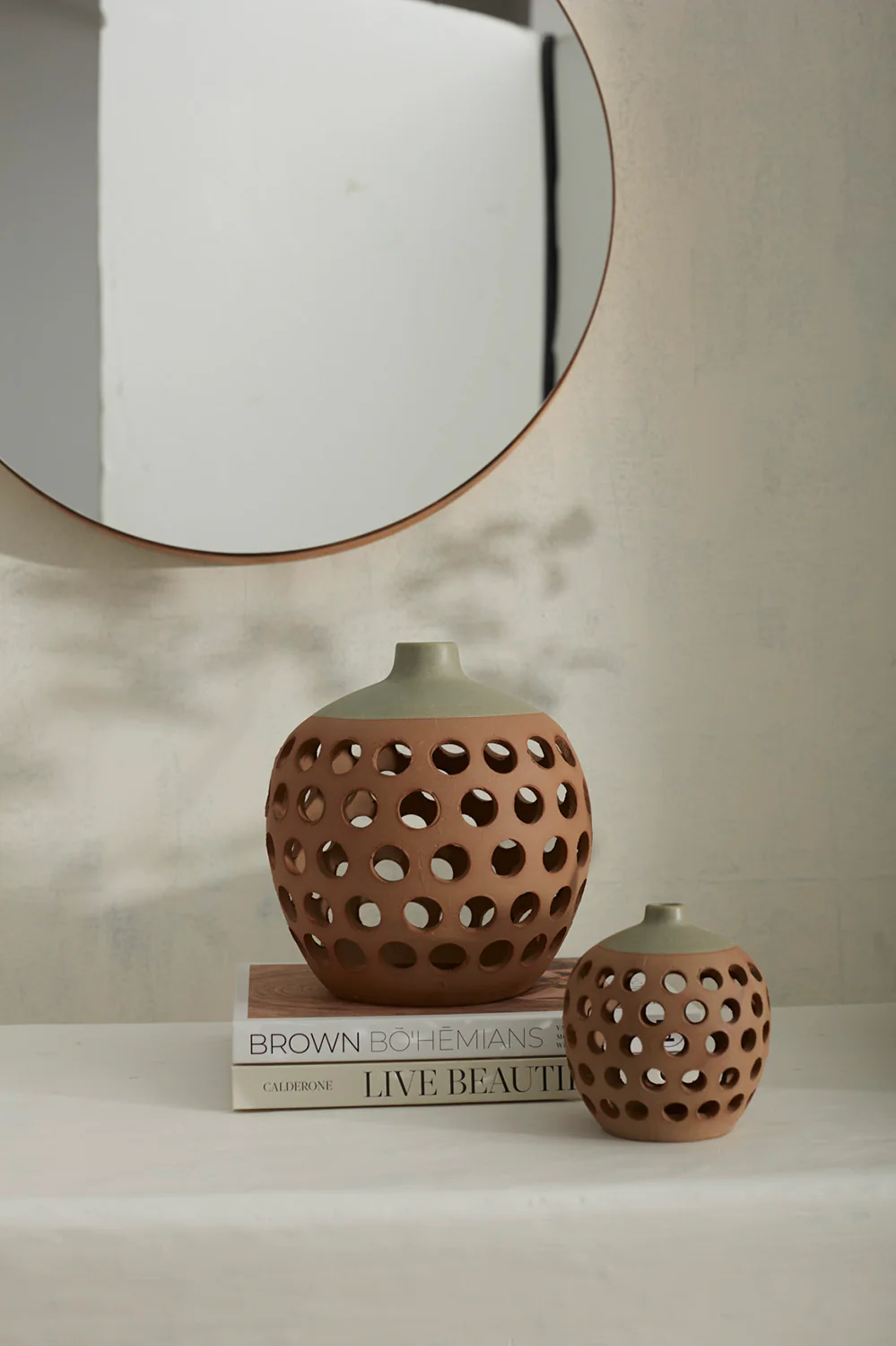 Persa Vase Set of 4 By Accent Decor - Image 3