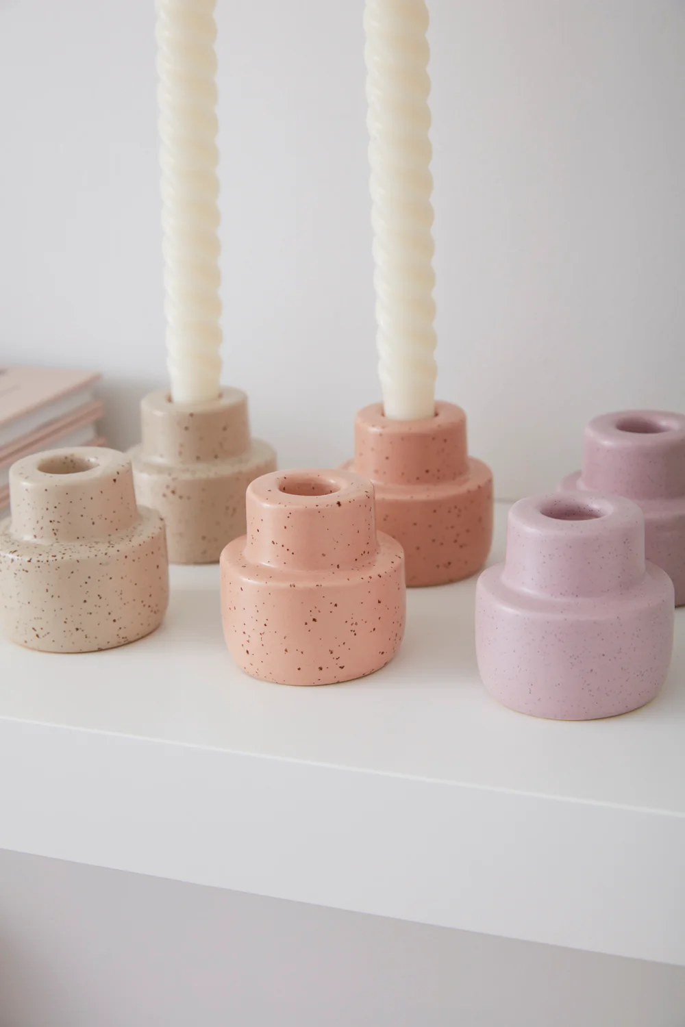 Piedra Candleholder Set of 8 By Accent Decor