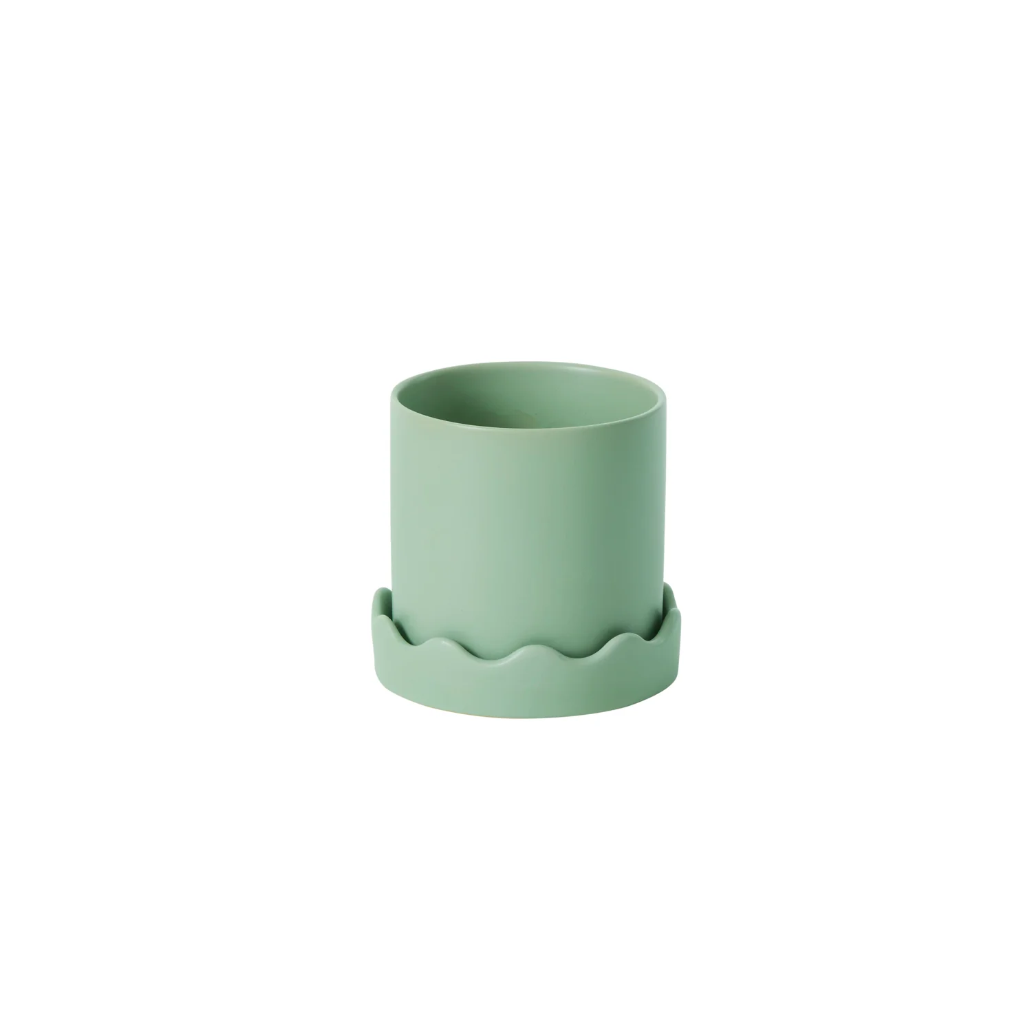 Pissaro Pot with Saucer Set of 4 By Accent Decor - Image 20