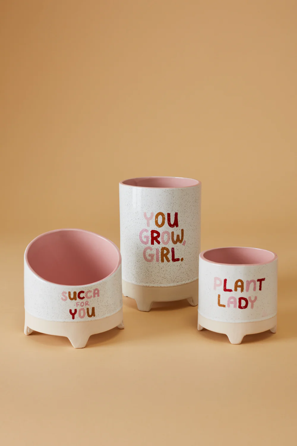 Plant Luv Collection Set of 4 By Accent Decor
