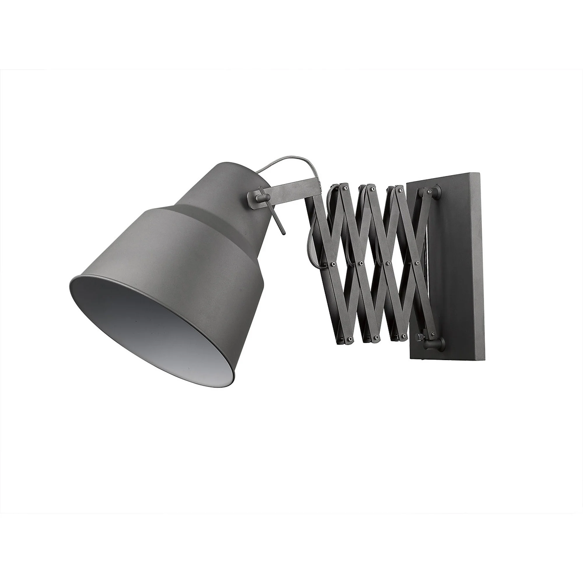 Plexus 1-Light Gray Sconce By Homeroots - 398795