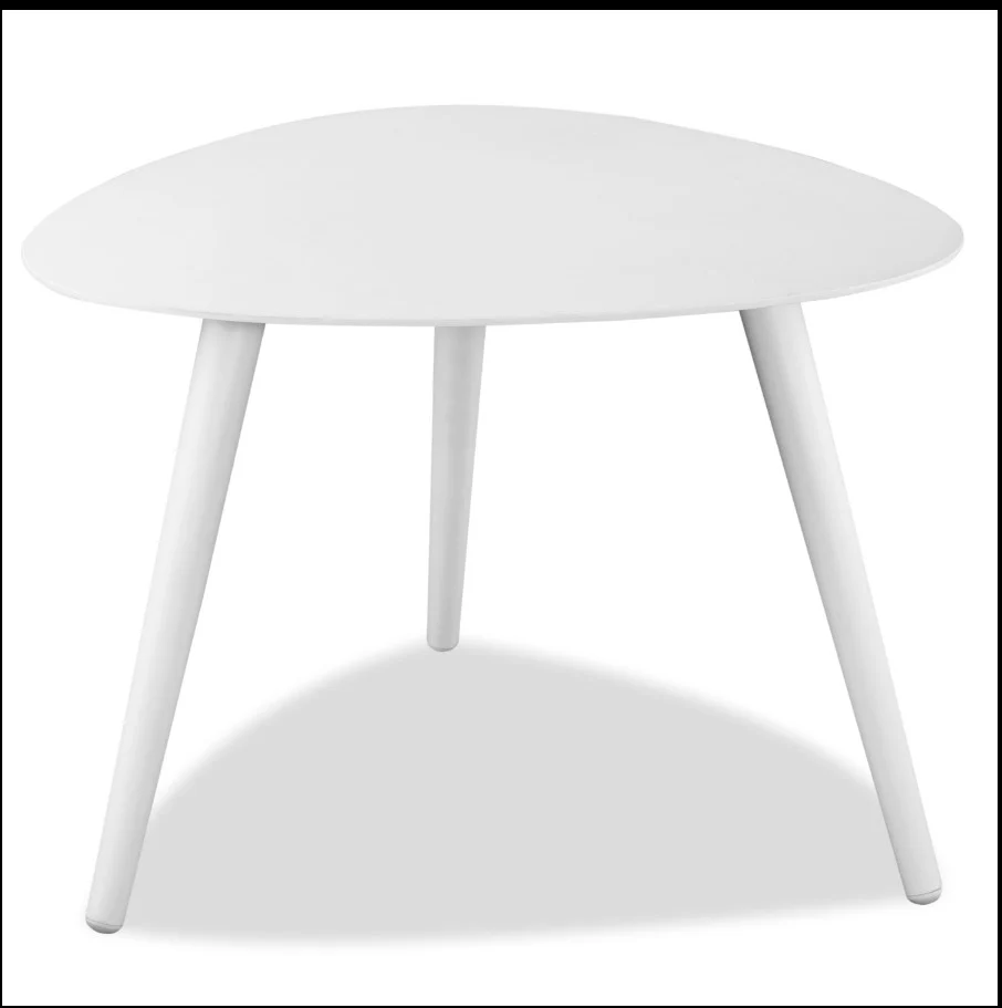 Powder Coated Aluminum Small Side Table By Homeroots