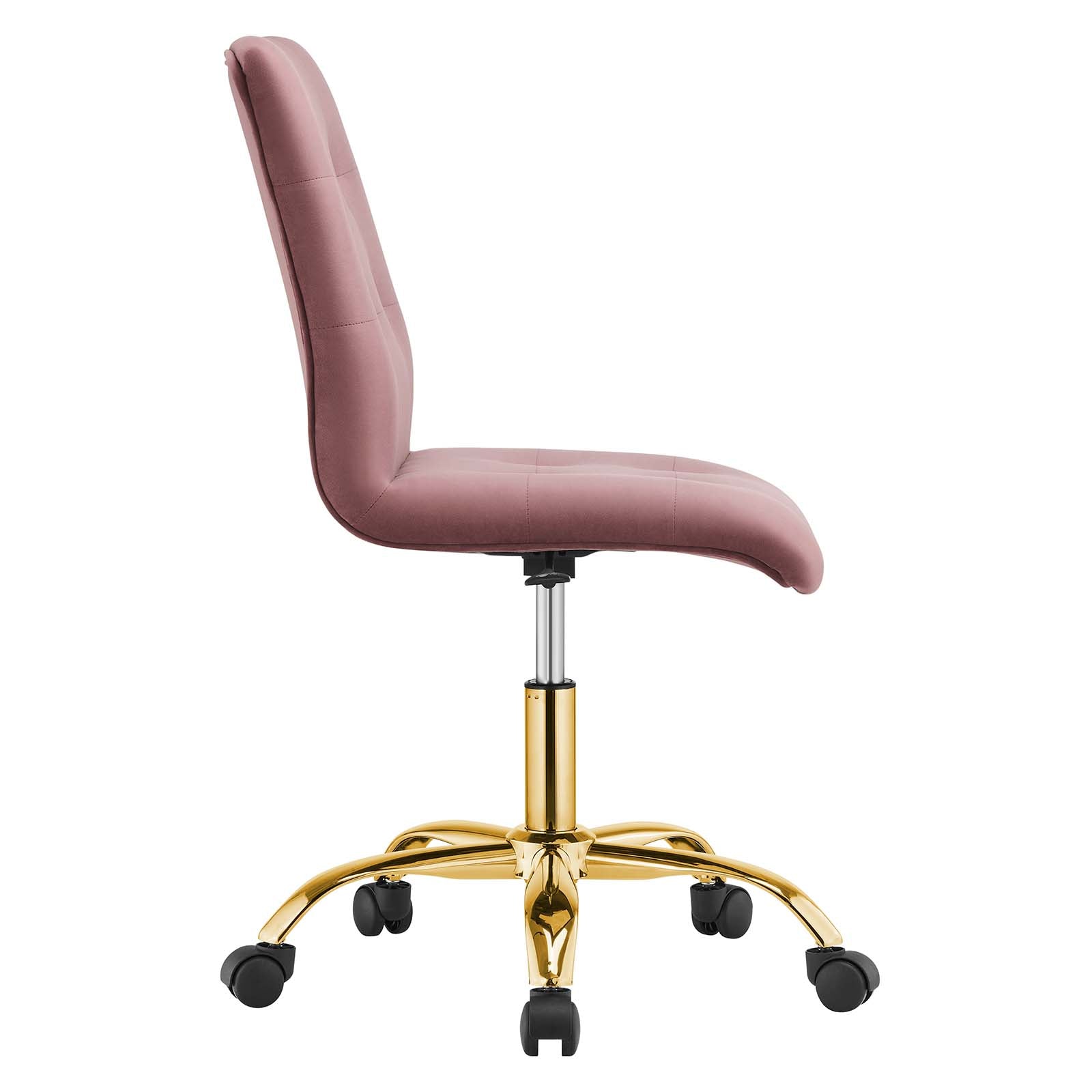 Prim Armless Performance Velvet Office Chair By Modway - EEI-4973 - Image 10