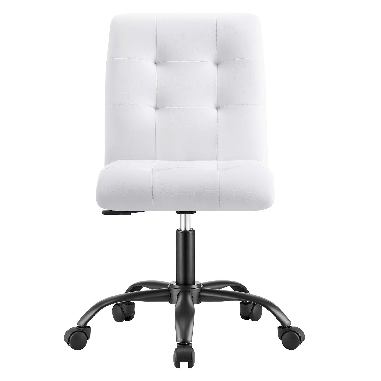 Prim Armless Vegan Leather Office Chair By Modway - EEI-4975 - Image 20
