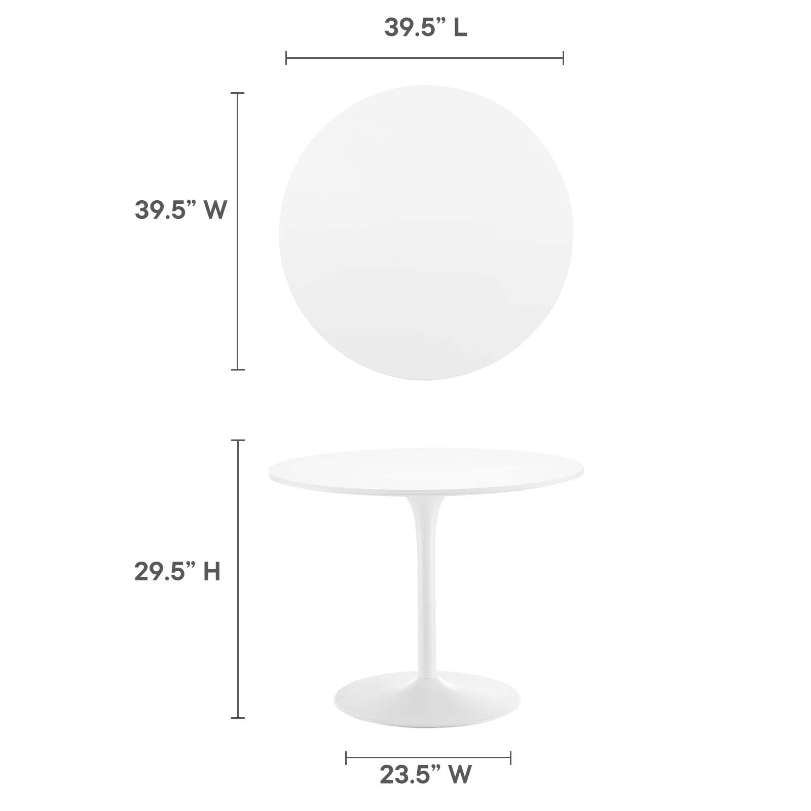 Pursuit 40" Dining Table By Modway - EEI-6313 - Image 40